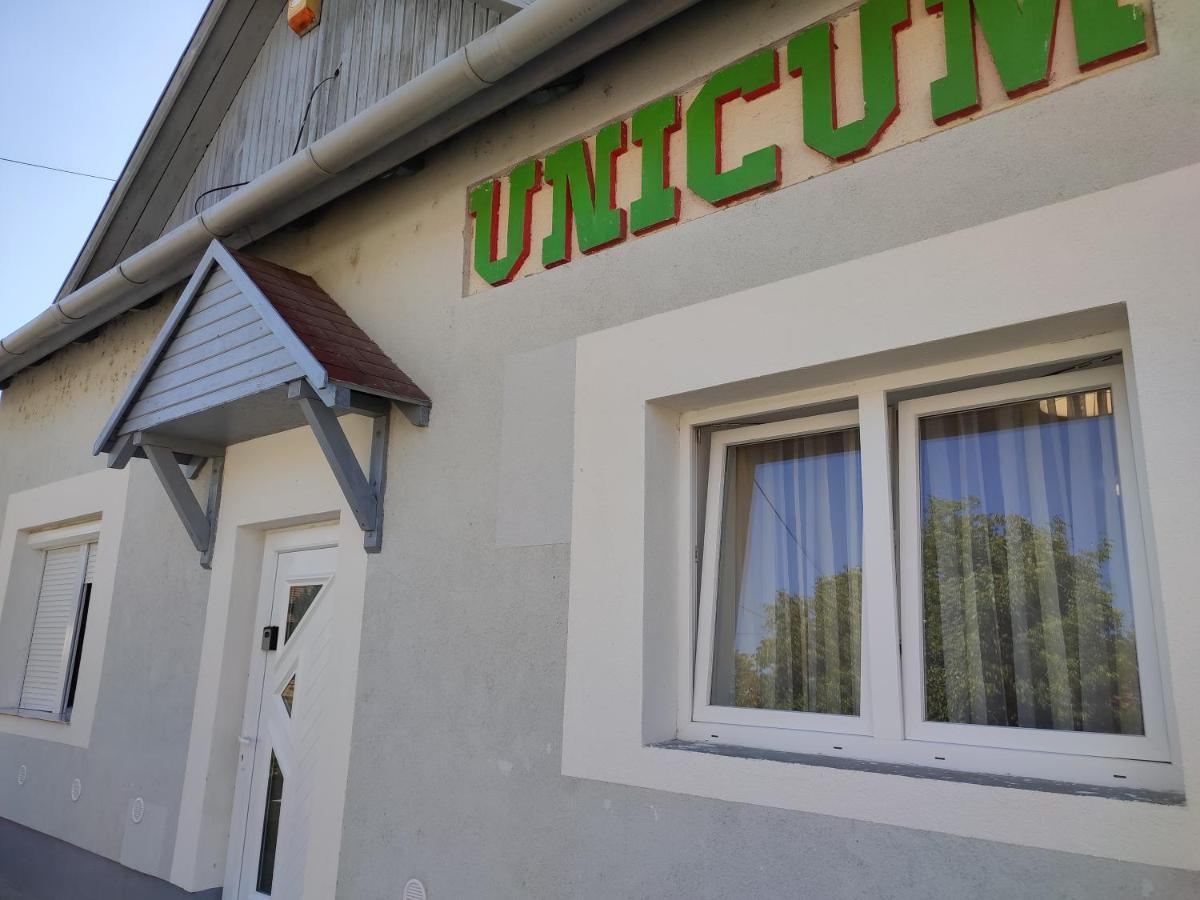 Unicum Vendeghaz Hotel Abádszalók Bagian luar foto